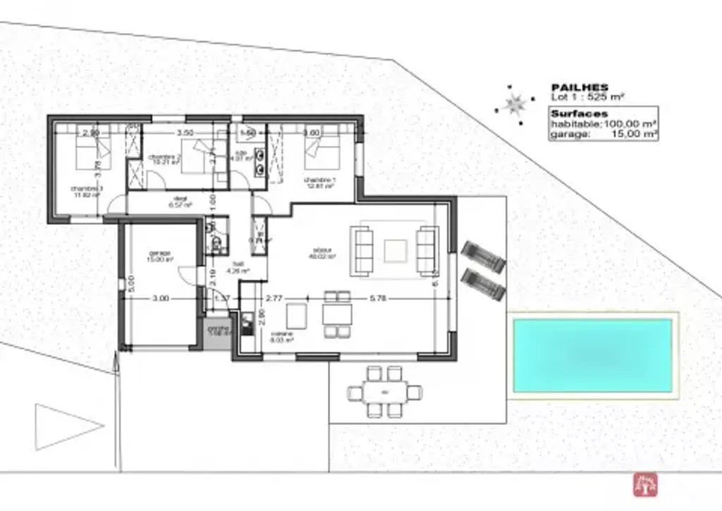 Achat maison 3 chambre(s) - Pailhès