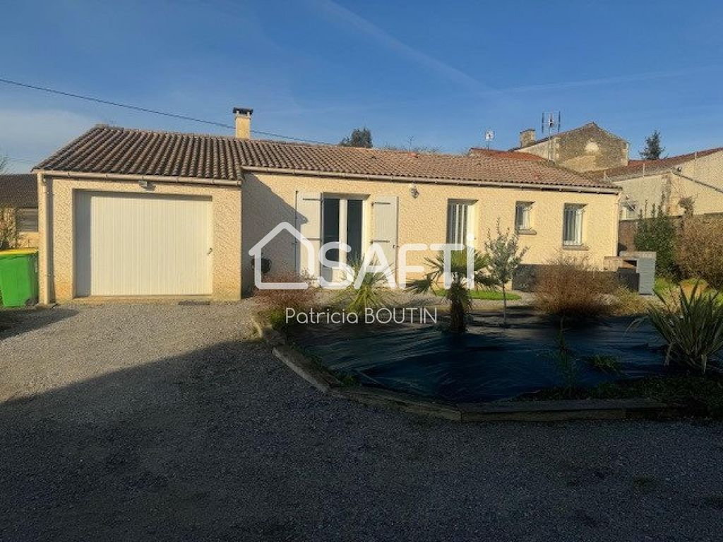 Achat maison à vendre 2 chambres 60 m² - Faye-sur-Ardin