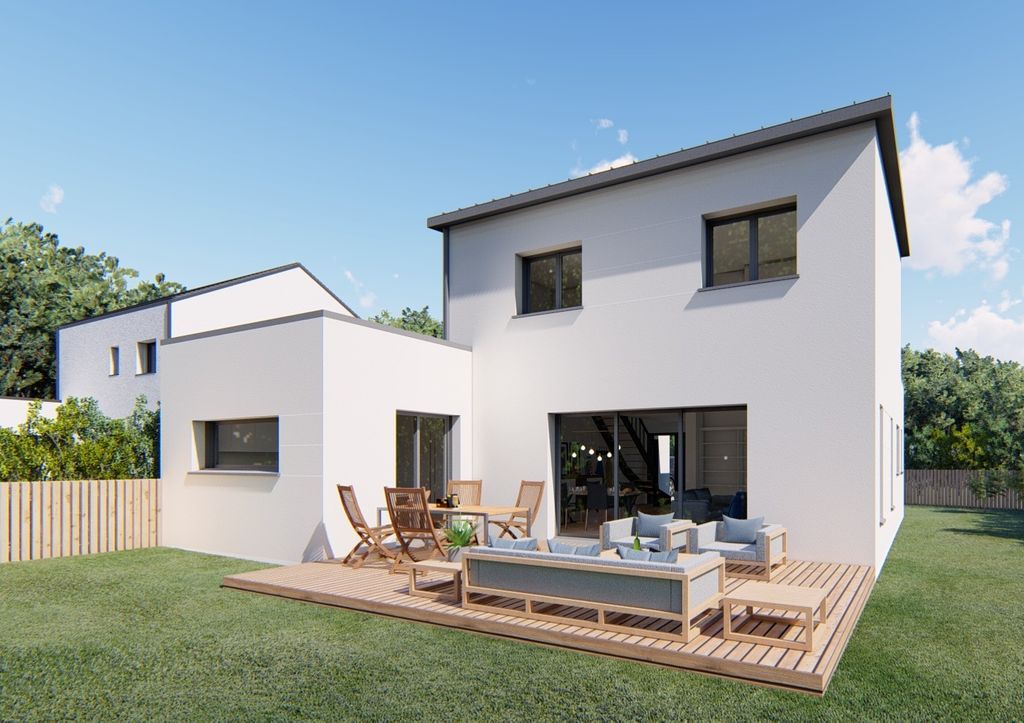 Achat maison à vendre 4 chambres 123 m² - Saint-Aubin-du-Cormier