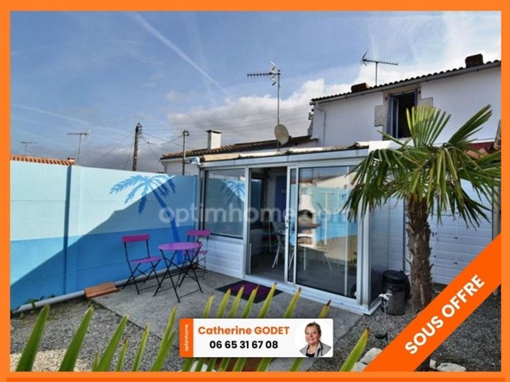 Achat maison à vendre 2 chambres 55 m² - L'Aiguillon-sur-Mer