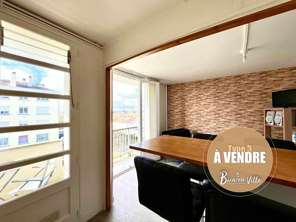 Achat appartement à vendre 3 pièces 52 m² - Rezé