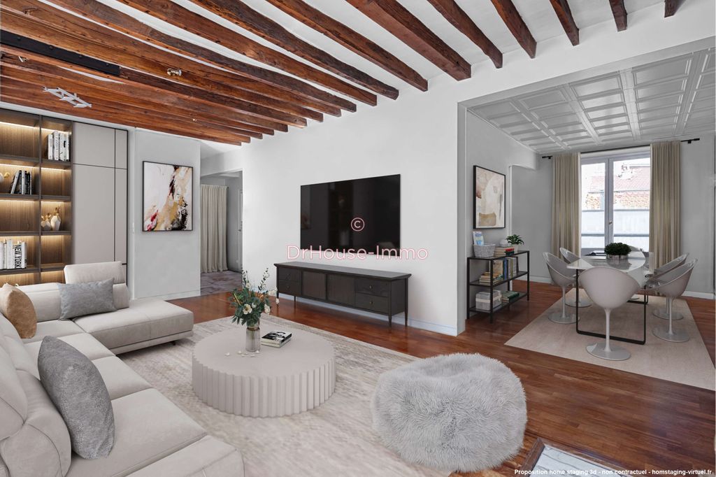 Achat duplex à vendre 4 pièces 107 m² - Paris 12ème arrondissement