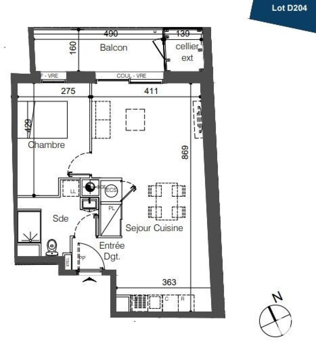 Achat appartement à vendre 2 pièces 53 m² - Les Sables-d'Olonne