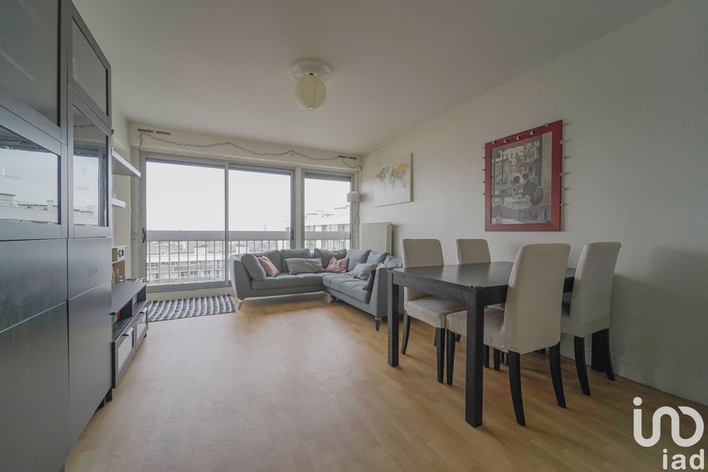 Achat appartement à vendre 3 pièces 63 m² - Paris 19ème arrondissement