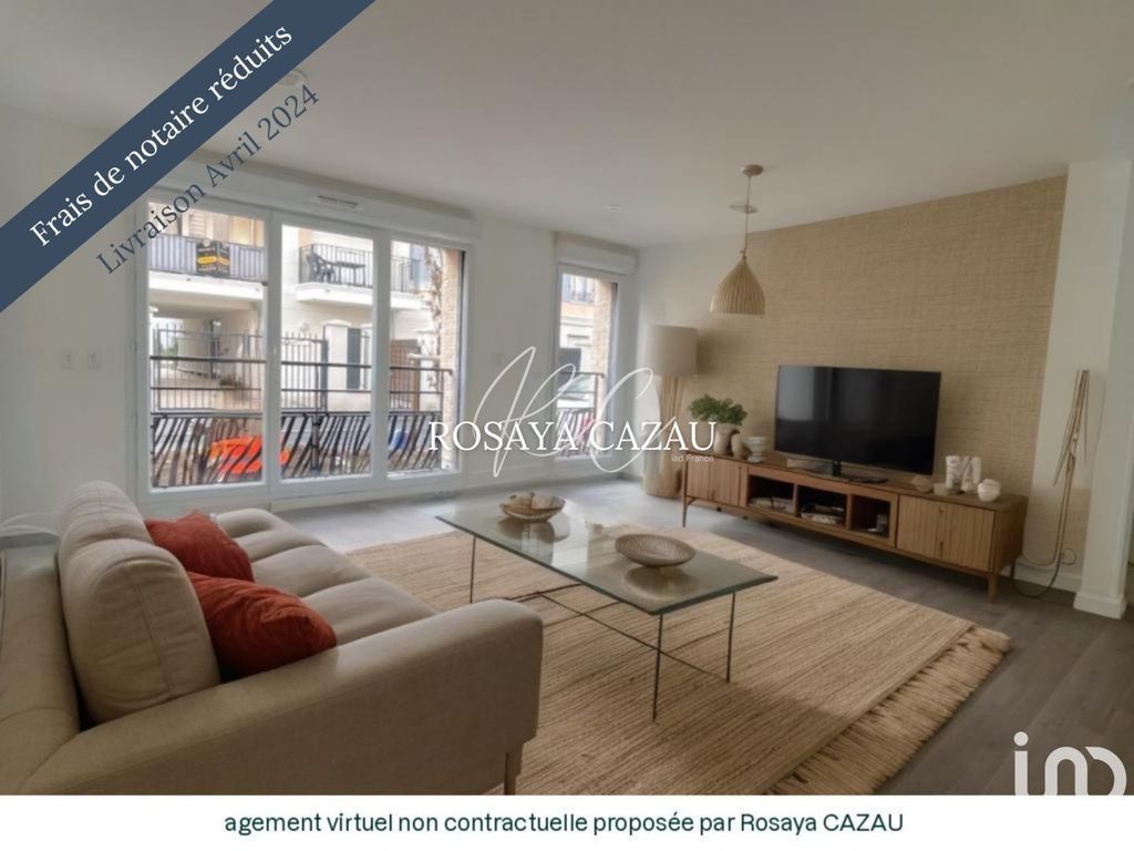 Achat appartement à vendre 2 pièces 51 m² - Noisy-le-Grand