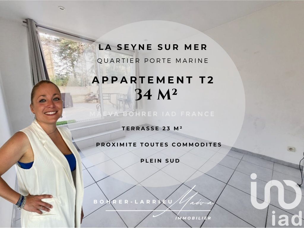 Achat appartement à vendre 2 pièces 34 m² - La Seyne-sur-Mer