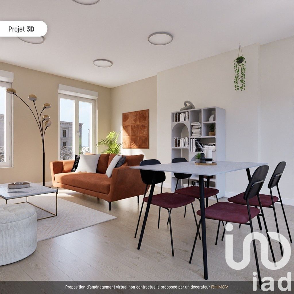 Achat appartement à vendre 4 pièces 115 m² - Reims
