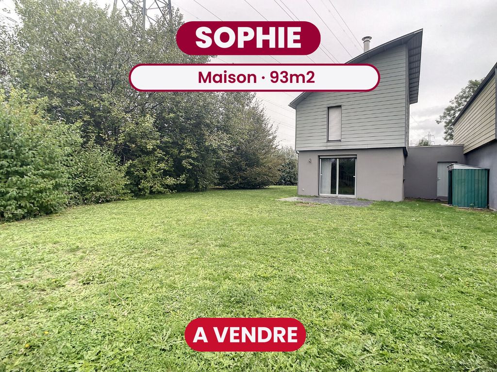 Achat maison à vendre 3 chambres 93 m² - Villeneuve-d'Ascq