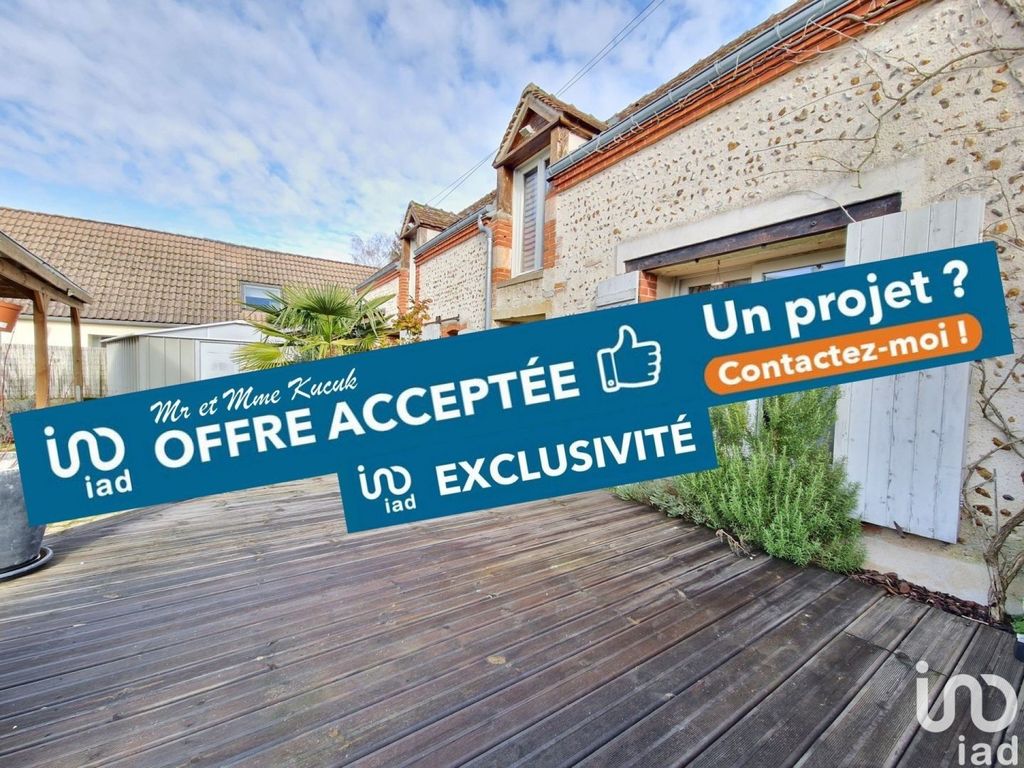 Achat maison à vendre 2 chambres 85 m² - Saint-Benoît-sur-Loire