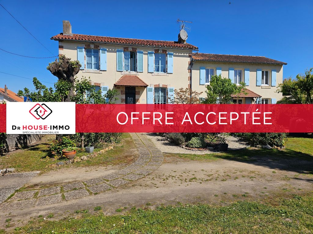 Achat maison à vendre 5 chambres 152 m² - Montmorillon