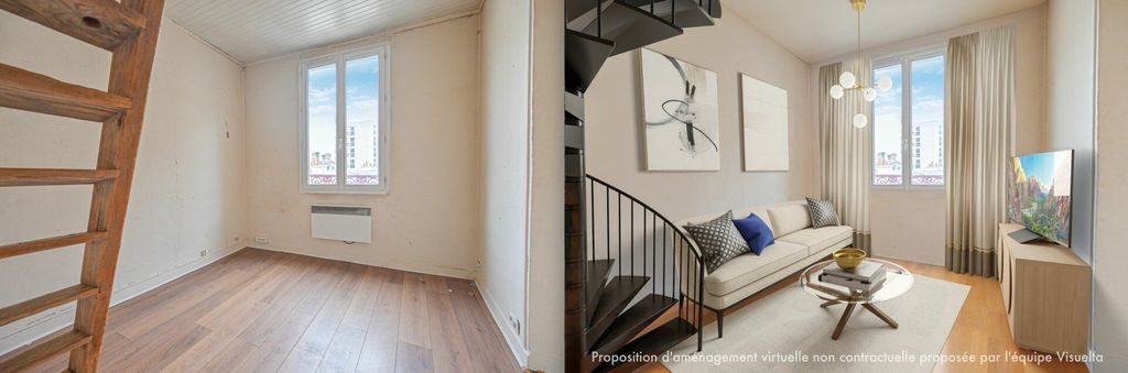 Achat appartement 1 pièce(s) Paris 19ème arrondissement