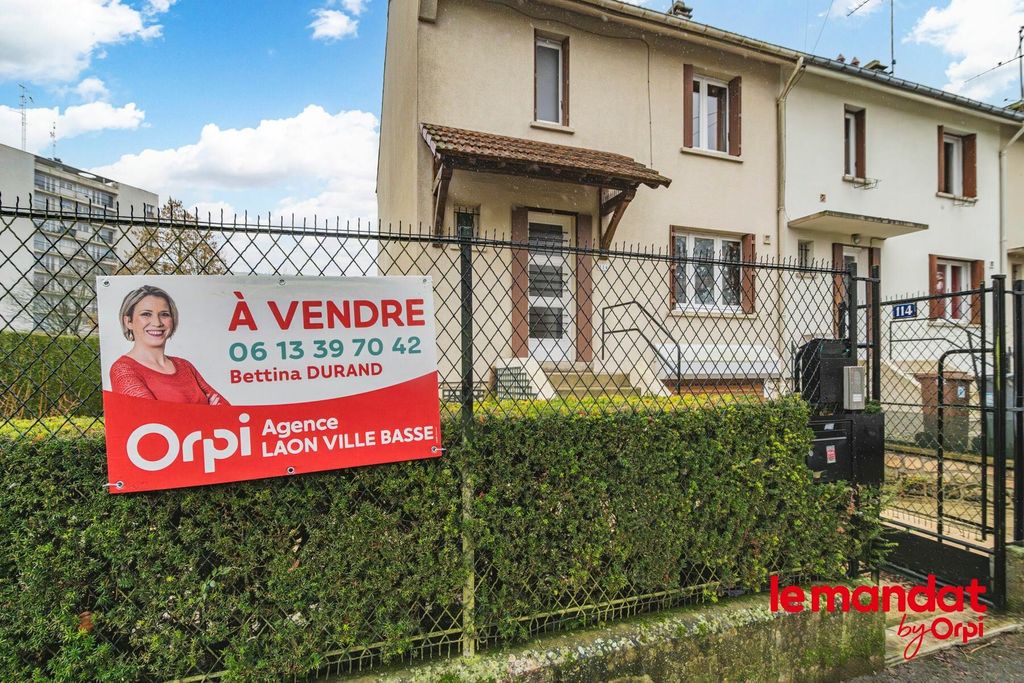 Achat maison à vendre 3 chambres 80 m² - Laon