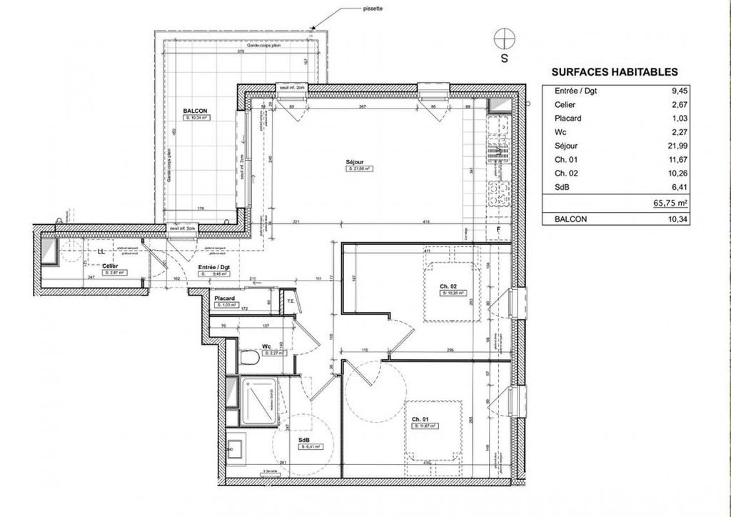 Achat appartement 3 pièce(s) Carnac