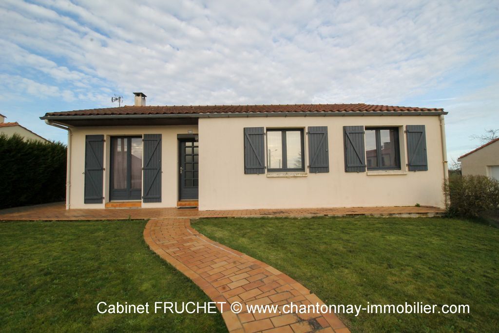 Achat maison à vendre 3 chambres 86 m² - Chantonnay