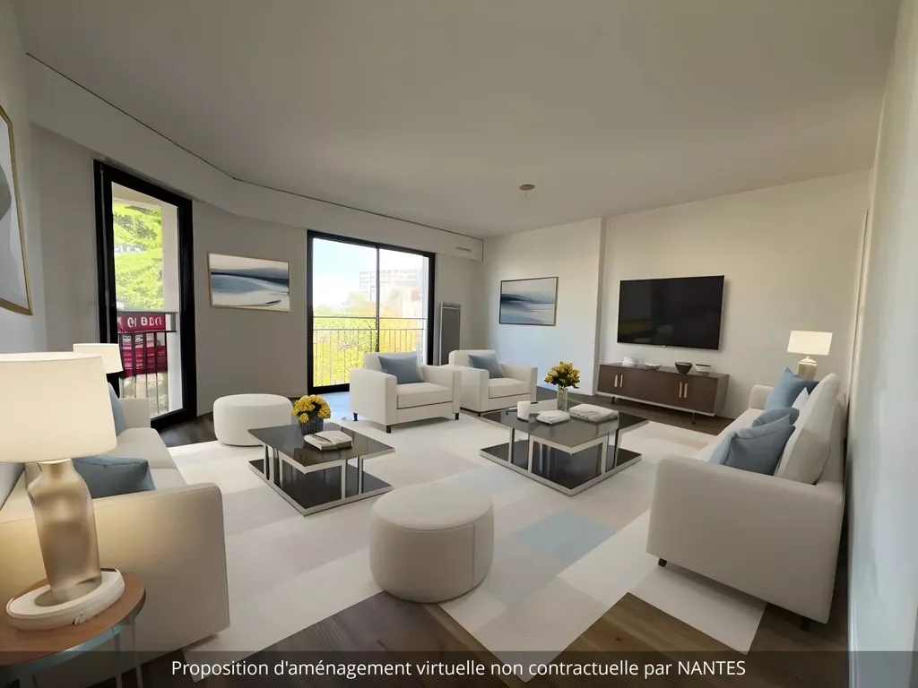 Achat appartement à vendre 2 pièces 59 m² - Nantes