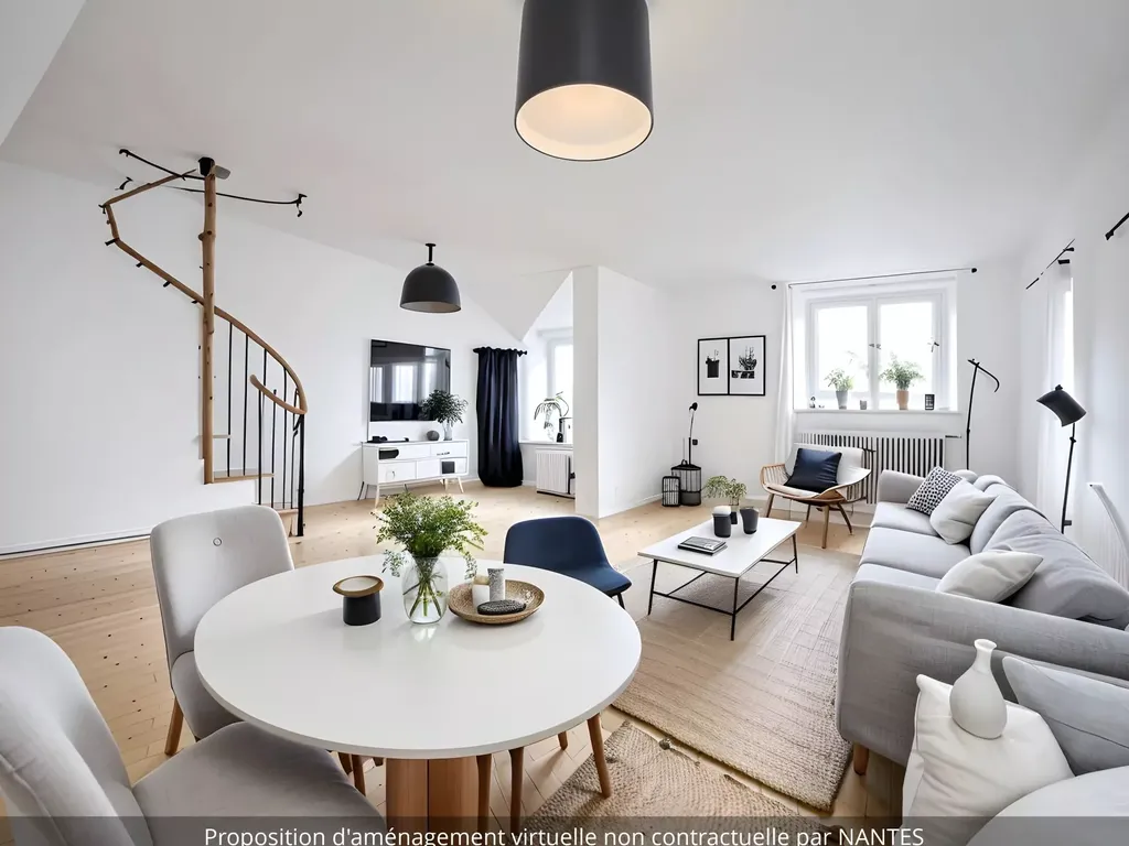 Achat duplex à vendre 5 pièces 115 m² - Nantes