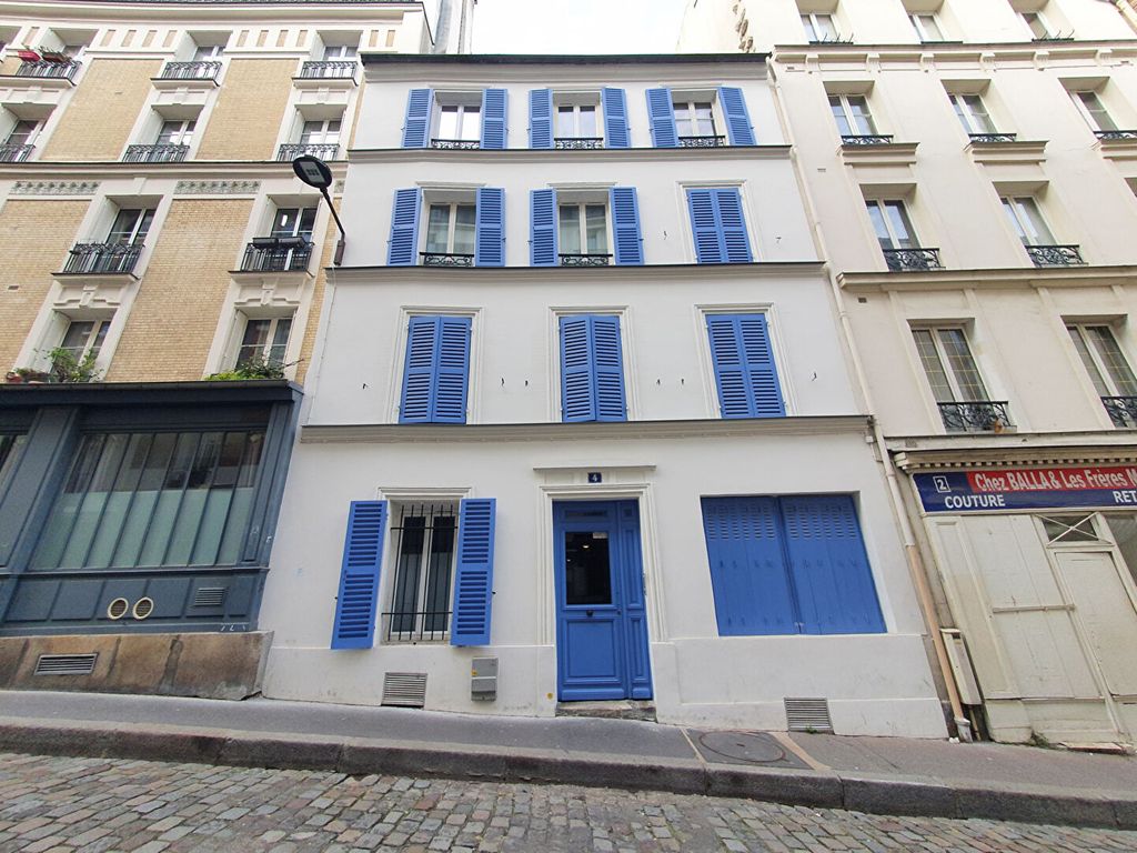 Achat studio à vendre 18 m² - Paris 18ème arrondissement