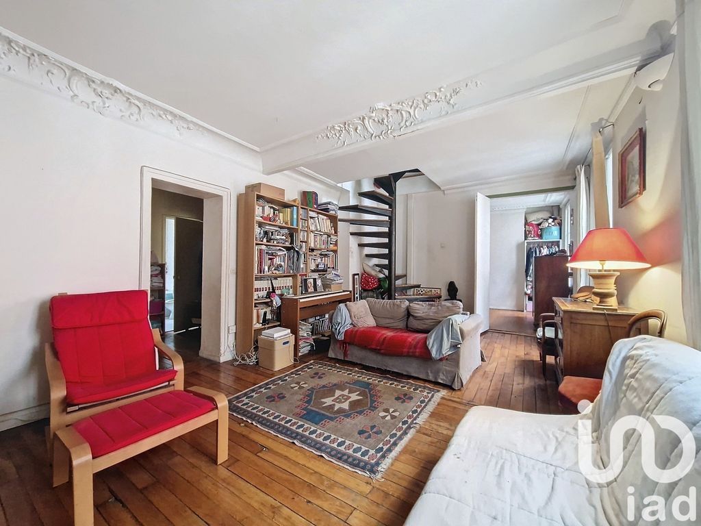 Achat duplex à vendre 4 pièces 67 m² - Paris 18ème arrondissement