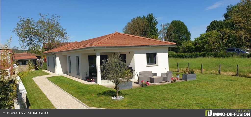 Achat maison à vendre 3 chambres 118 m² - Saint-Maurice-de-Rémens
