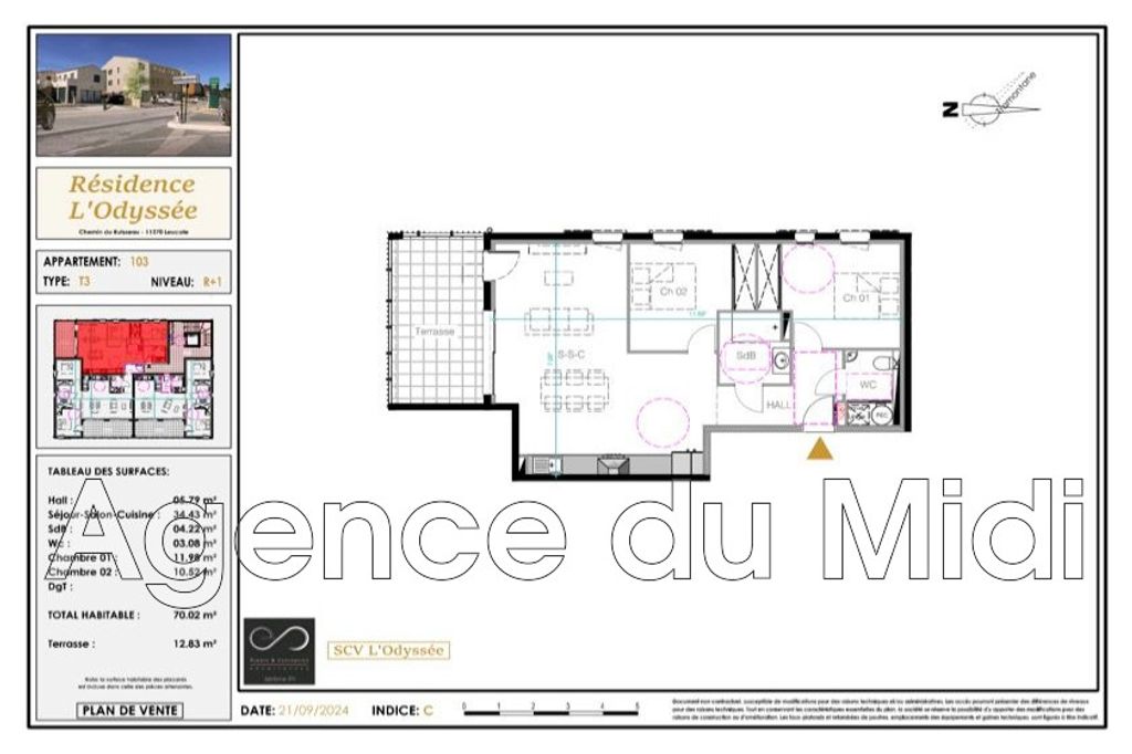 Achat appartement 3 pièce(s) Leucate