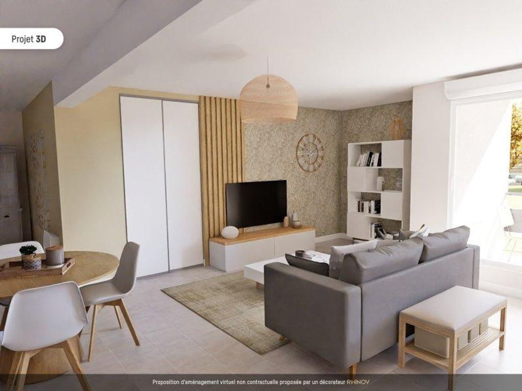 Achat appartement à vendre 3 pièces 63 m² - Saint-Médard-en-Jalles