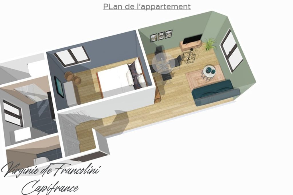 Achat appartement à vendre 2 pièces 34 m² - Bezons