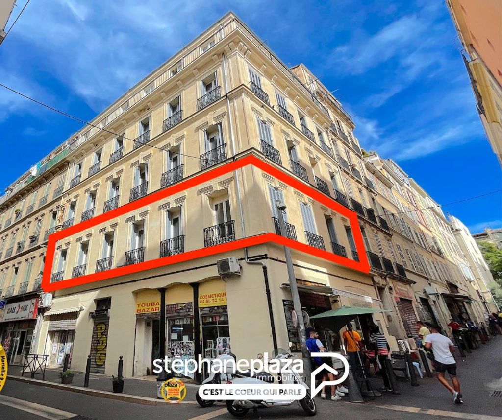 Achat appartement à vendre 3 pièces 100 m² - Marseille 1er arrondissement