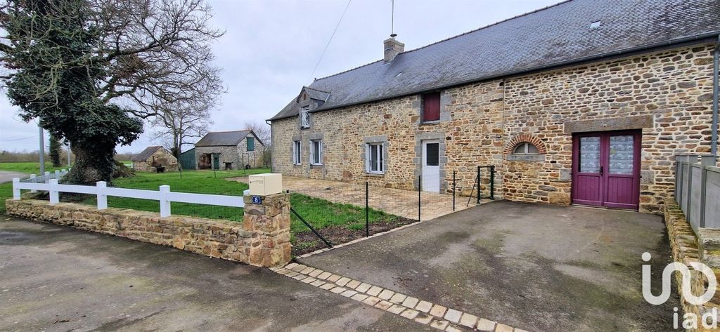 Achat maison à vendre 3 chambres 95 m² - Saint-Aubin-du-Cormier