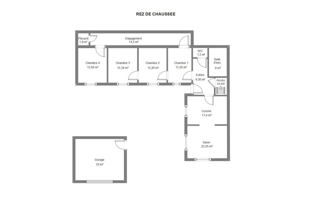 Achat maison à vendre 4 chambres 124 m² - Bron