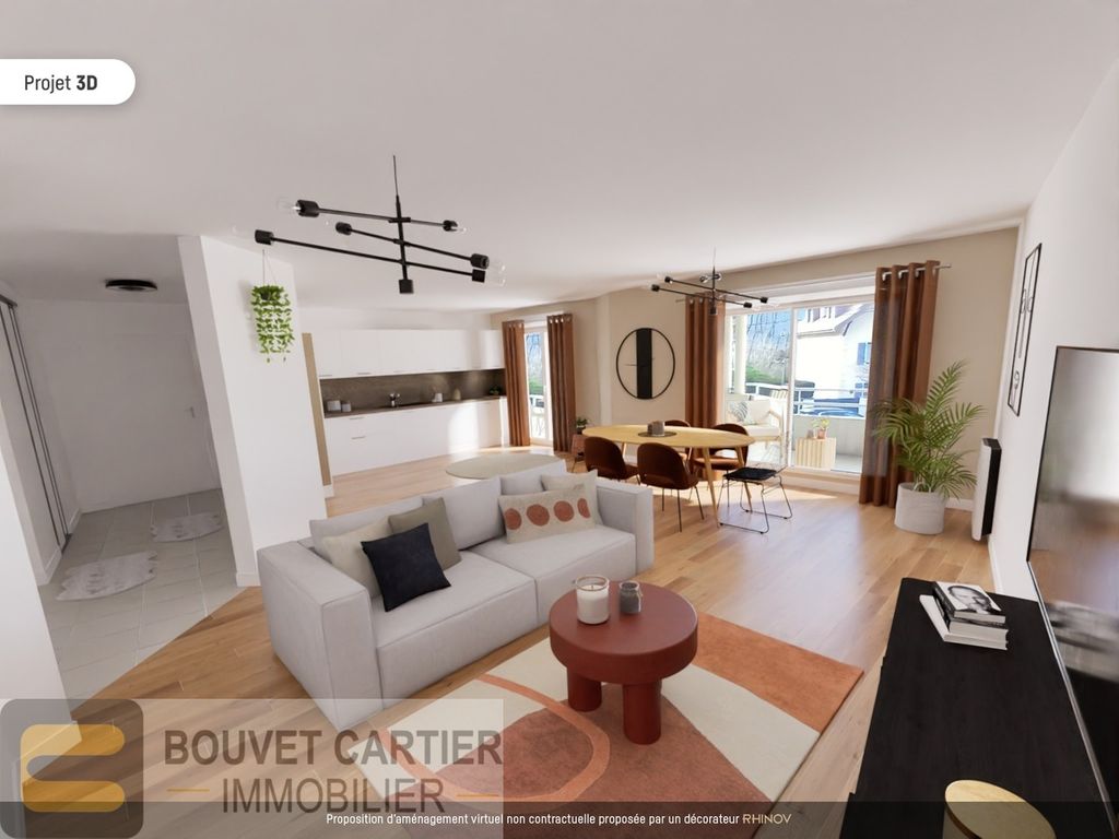 Achat appartement à vendre 3 pièces 81 m² - Annemasse