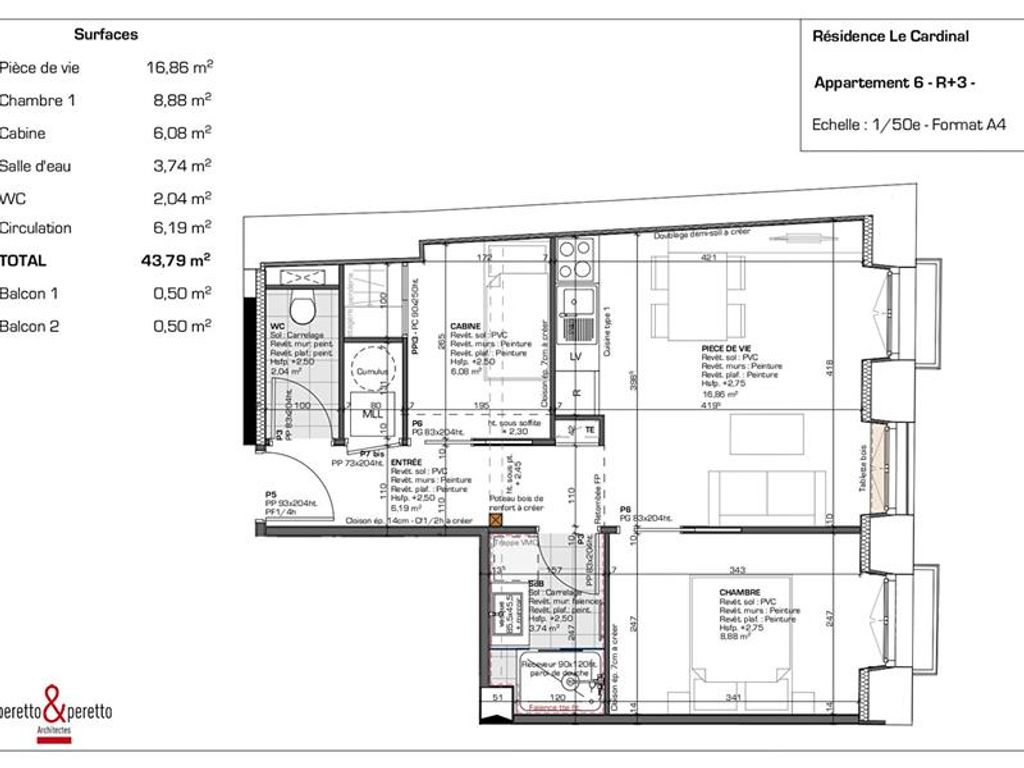 Achat appartement à vendre 3 pièces 44 m² - Cauterets