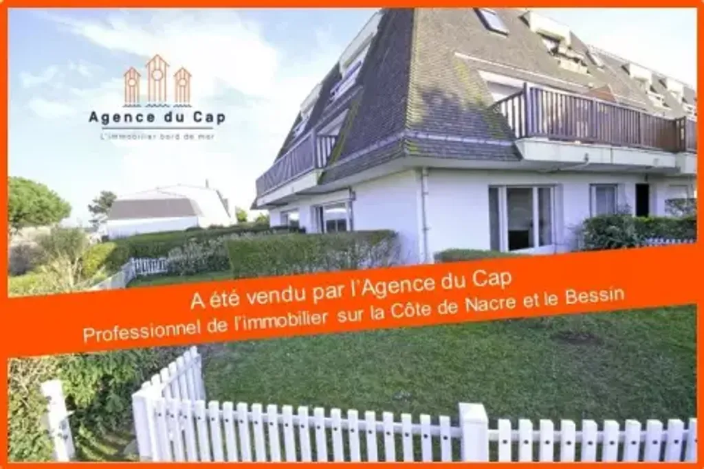 Achat appartement à vendre 2 pièces 36 m² - Saint-Aubin-sur-Mer
