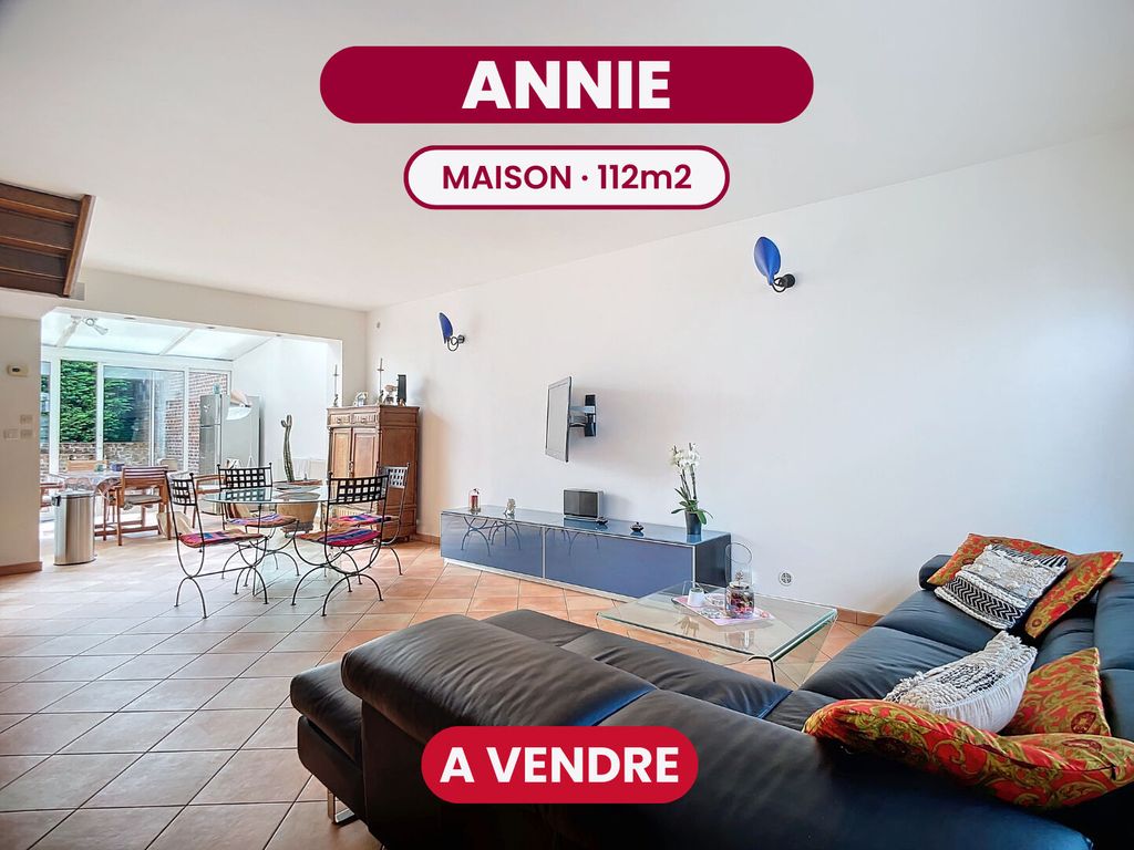 Achat maison à vendre 3 chambres 112 m² - Lille