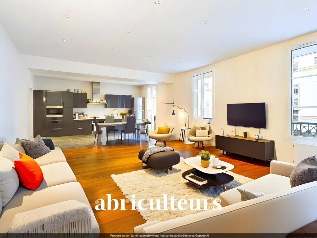 Achat appartement à vendre 4 pièces 106 m² - Paris 11ème arrondissement