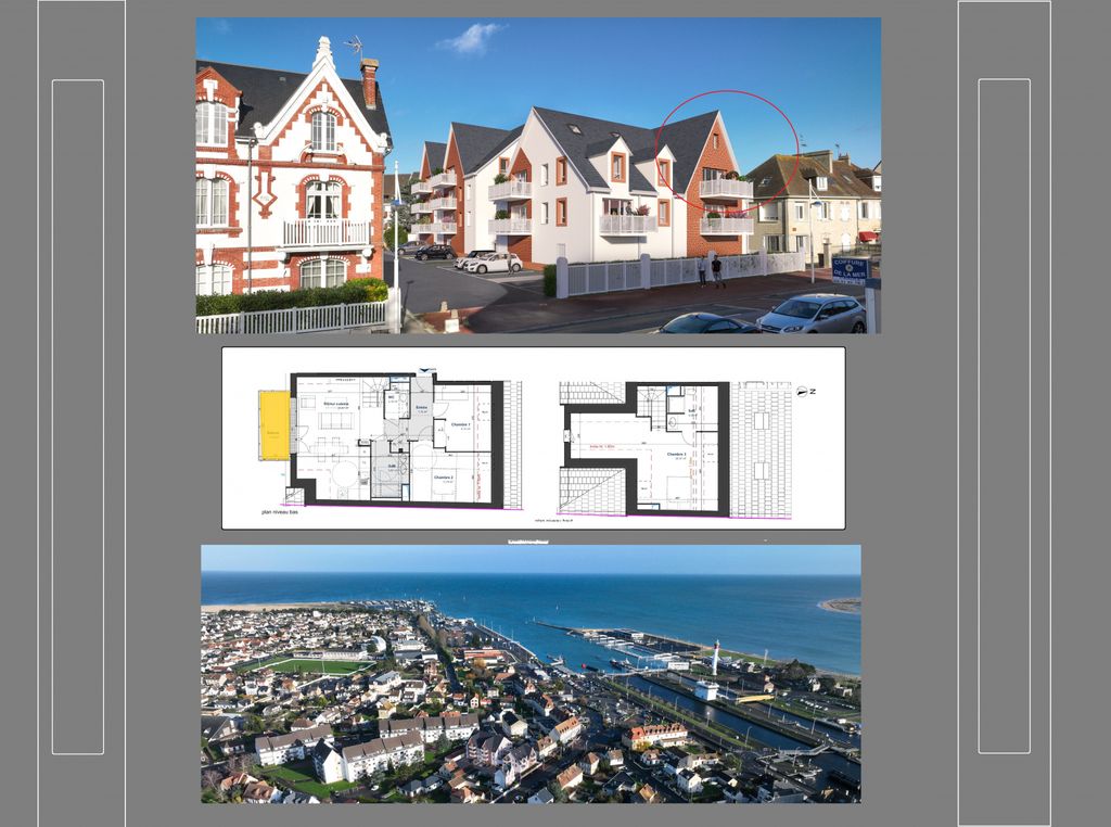 Achat duplex à vendre 4 pièces 86 m² - Ouistreham