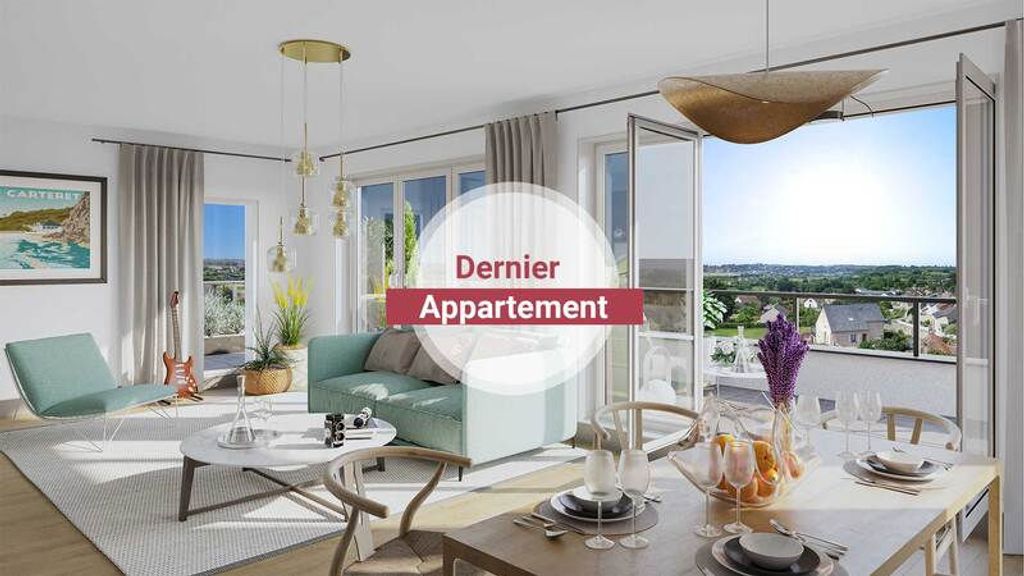 Achat appartement à vendre 2 pièces 41 m² - Barneville-Carteret