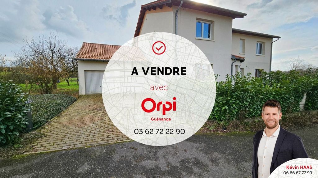 Achat maison à vendre 3 chambres 190 m² - Guénange