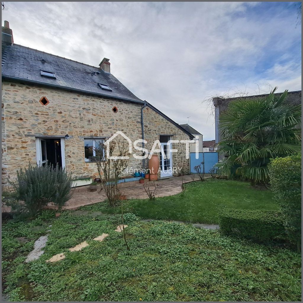 Achat maison à vendre 2 chambres 100 m² - Saint-Aignan-sur-Roë