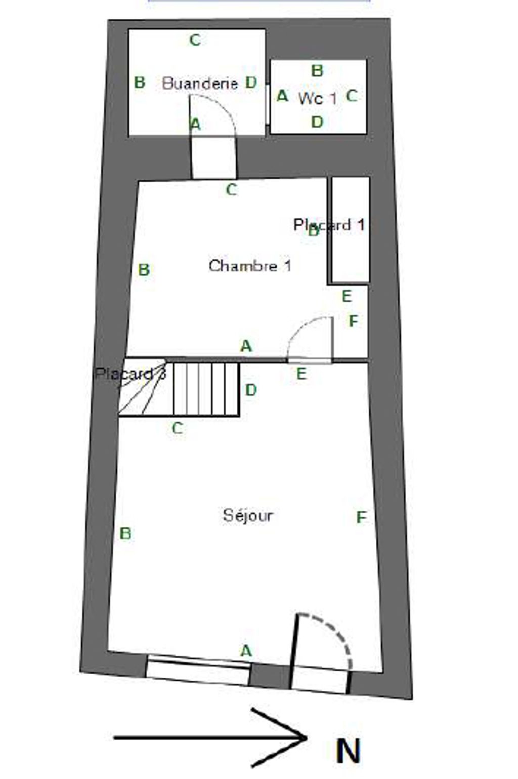 Achat maison à vendre 2 chambres 83 m² - Châteauneuf-du-Faou