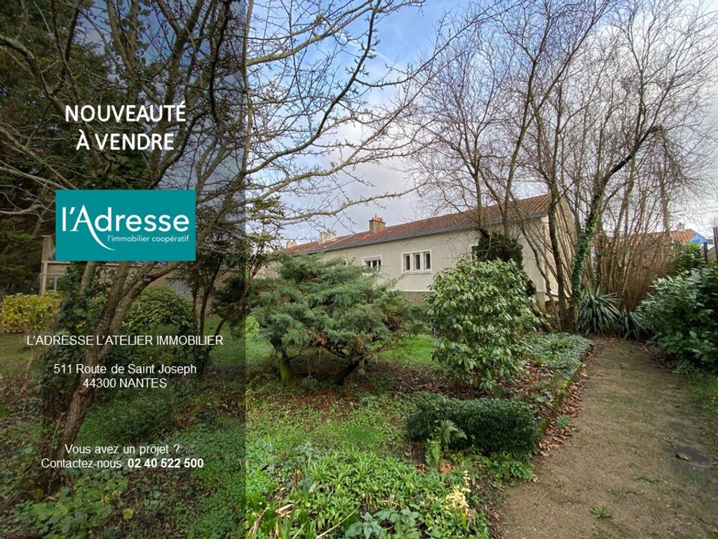 Achat maison à vendre 3 chambres 90 m² - Nantes