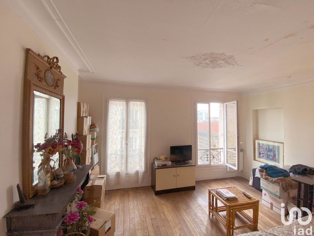 Achat duplex à vendre 2 pièces 47 m² - Paris 15ème arrondissement