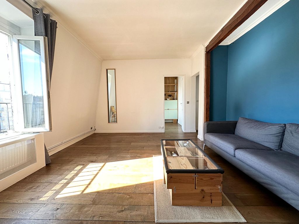 Achat appartement à vendre 3 pièces 57 m² - Paris 18ème arrondissement