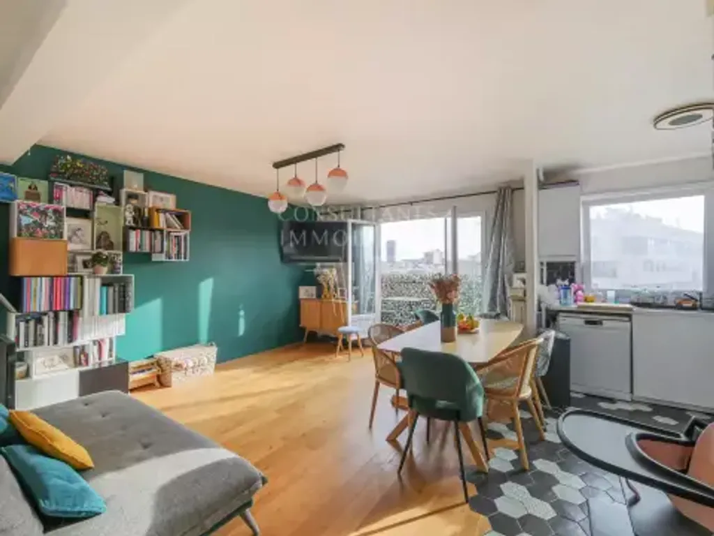 Achat appartement à vendre 3 pièces 64 m² - Paris 15ème arrondissement