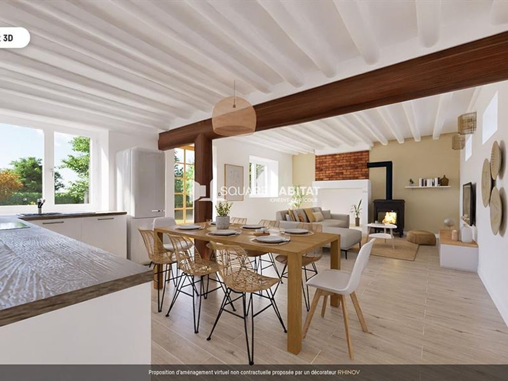 Achat maison à vendre 4 chambres 117 m² - Nonancourt