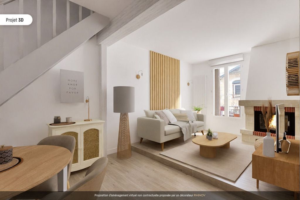 Achat duplex à vendre 3 pièces 50 m² - Eaubonne