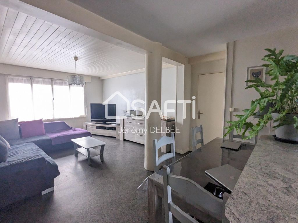 Achat appartement à vendre 4 pièces 82 m² - Boulogne-sur-Mer