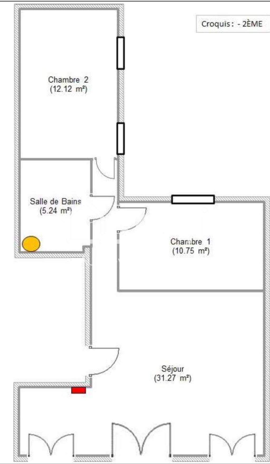 Achat appartement à vendre 3 pièces 59 m² - Berck