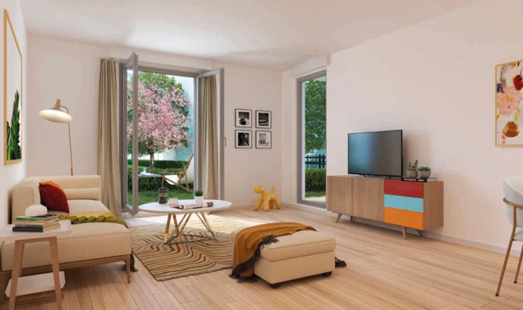 Achat appartement à vendre 2 pièces 44 m² - La Queue-en-Brie