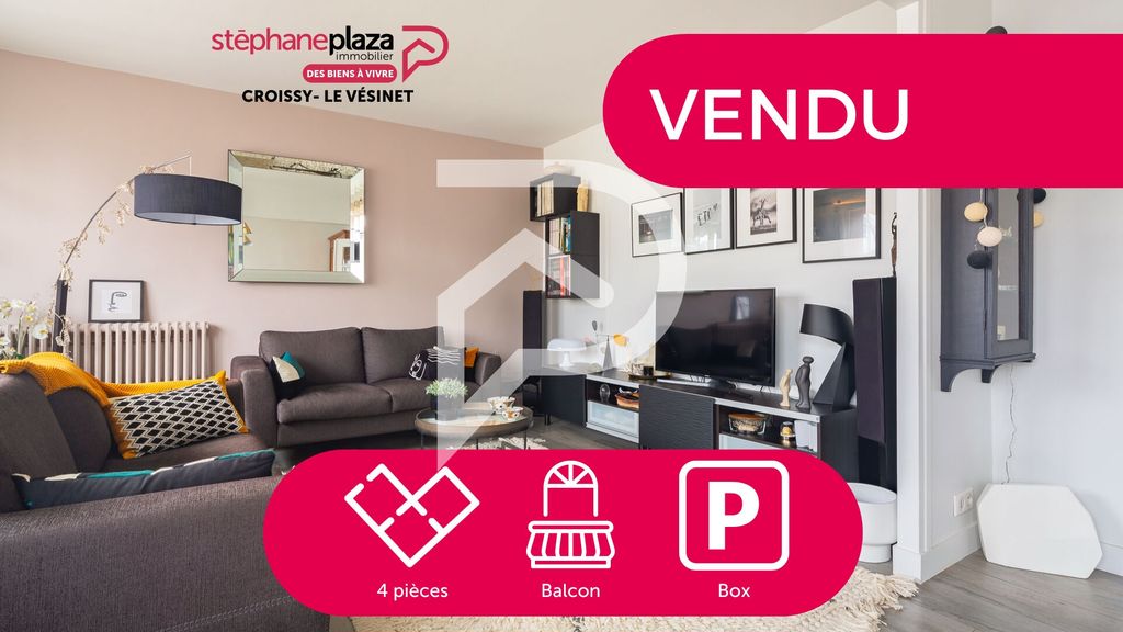 Achat appartement à vendre 4 pièces 77 m² - Le Vésinet