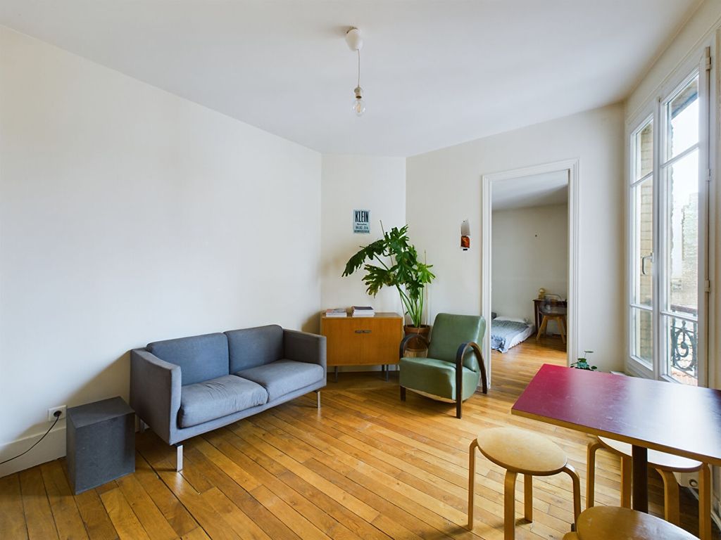 Achat appartement à vendre 3 pièces 47 m² - Paris 20ème arrondissement